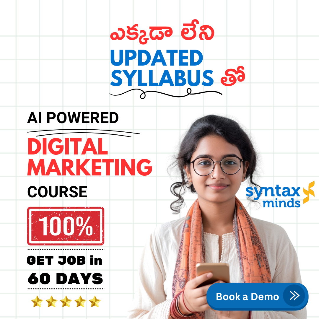 Digital Marketing Course Training in Hyderabad