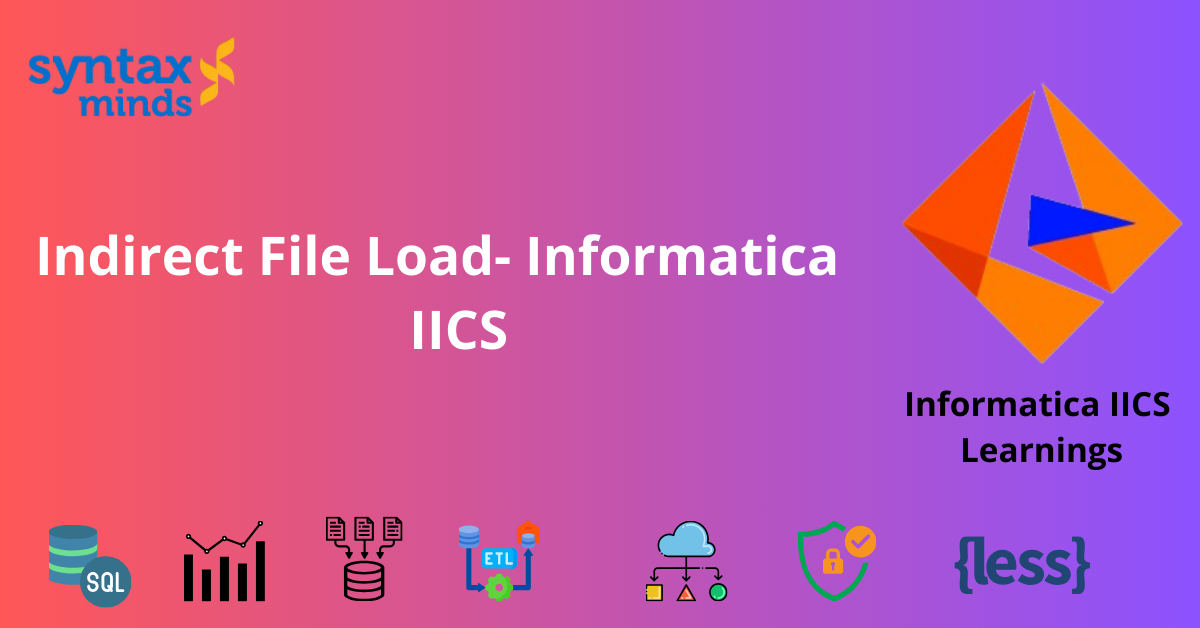 You are currently viewing Indirect File Load- Informatica IICS