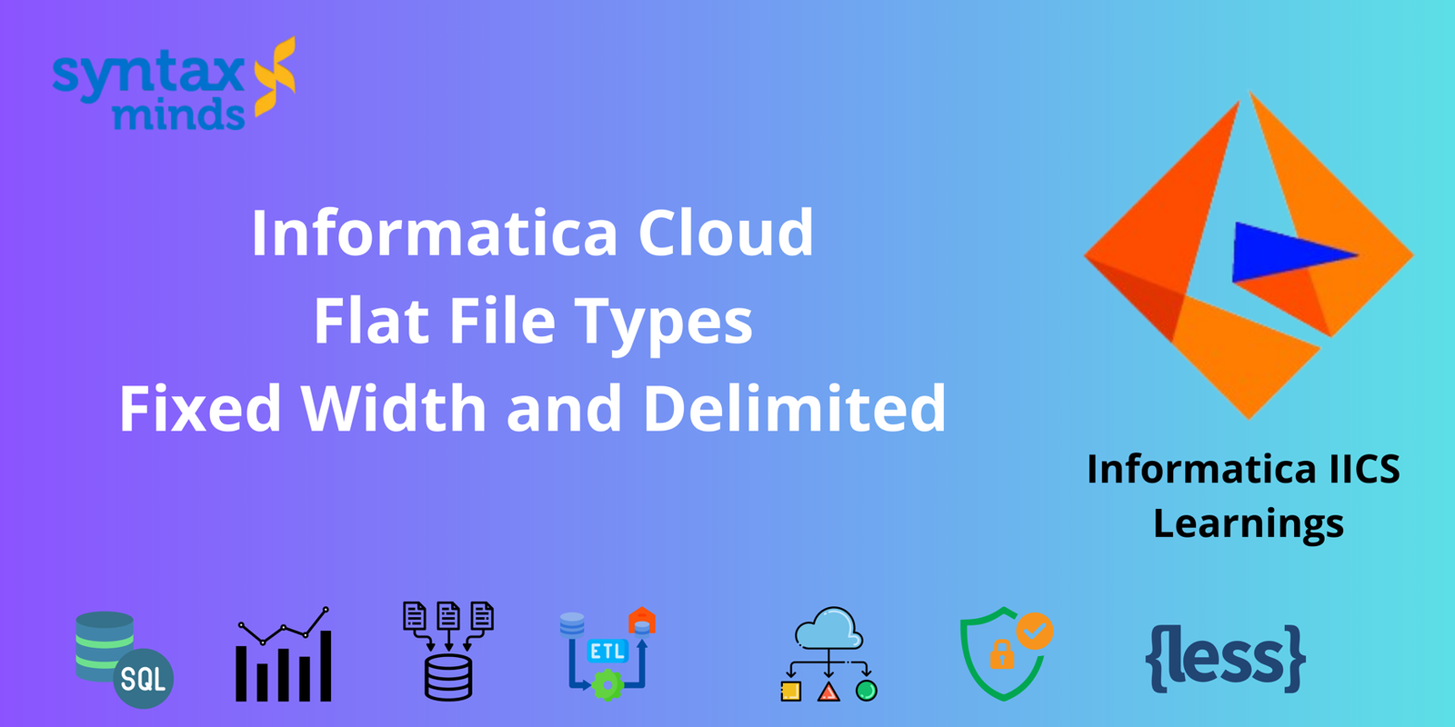 Read more about the article Types of Flat Files In Informatica IICS