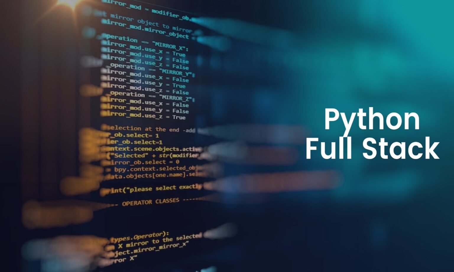 PYTHON FULL STACK - Syntax Minds