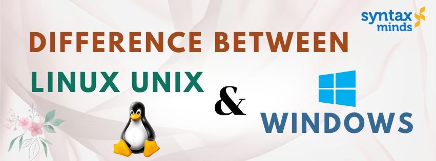 You are currently viewing Difference Between linux unix and windows