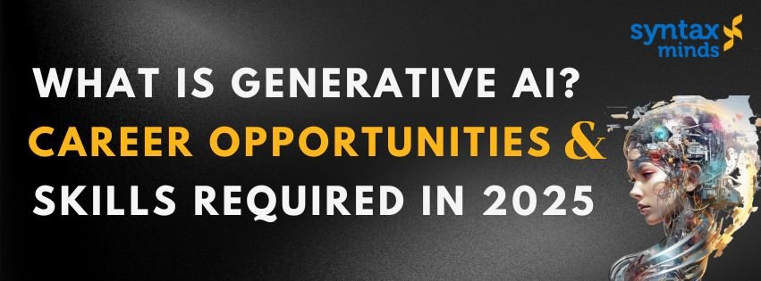 Read more about the article What is Generative AI? Career Opportunities and Skills Required in 2025