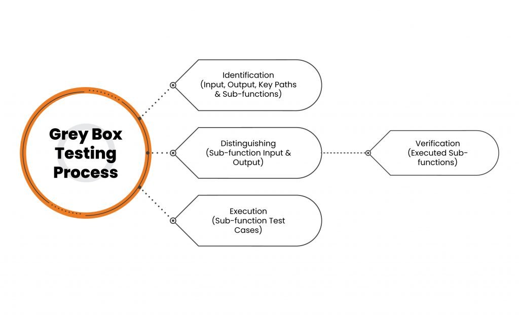 Grey box testing process